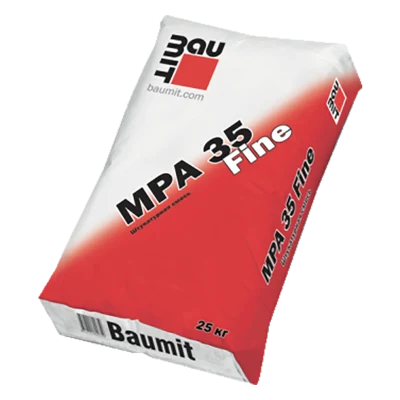 Штукатурная смесь Baumit MPA 35 Fine (мешок 25кг)