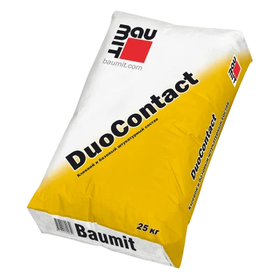 Клеевой и базовый штукатурный состав Baumit DuoContact
